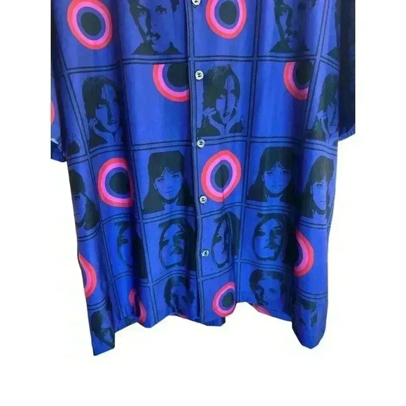 Dorothy Zudora Vintage Retro 60's Films Icons Button Down Shirt, Size XL, Pre-Ow - Picture 2 of 6